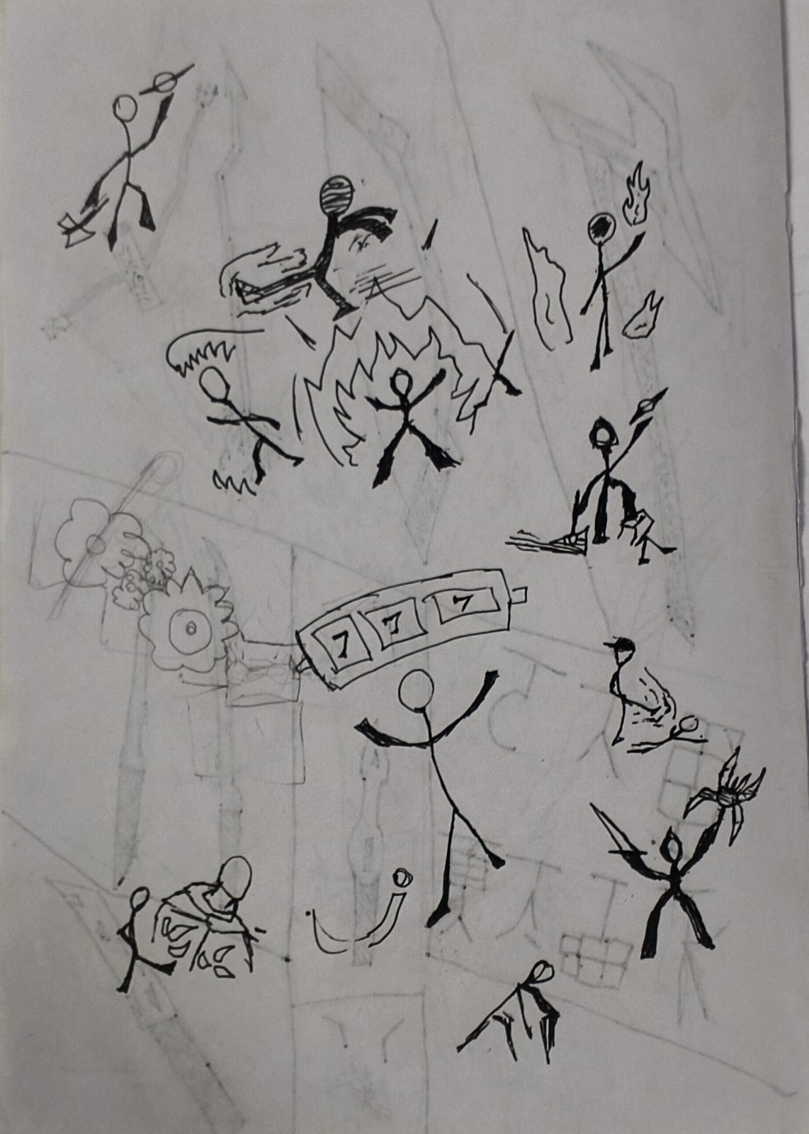 Armed acrobatics